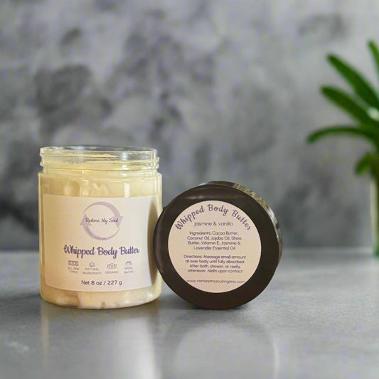 Jasmine & Vanilla Whipped Body Butter